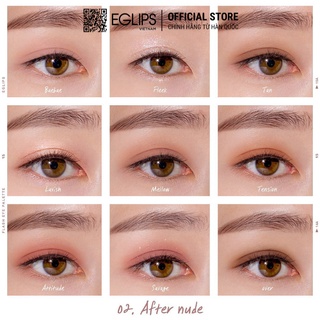 Bảng phấn mắt Eglips Flash Shadow Palette version 1 8.1g