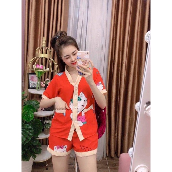 sét đồ bộ pijama đùi 60kg