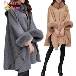 Áo khoác nữ dáng rộng thời trang mùa đông