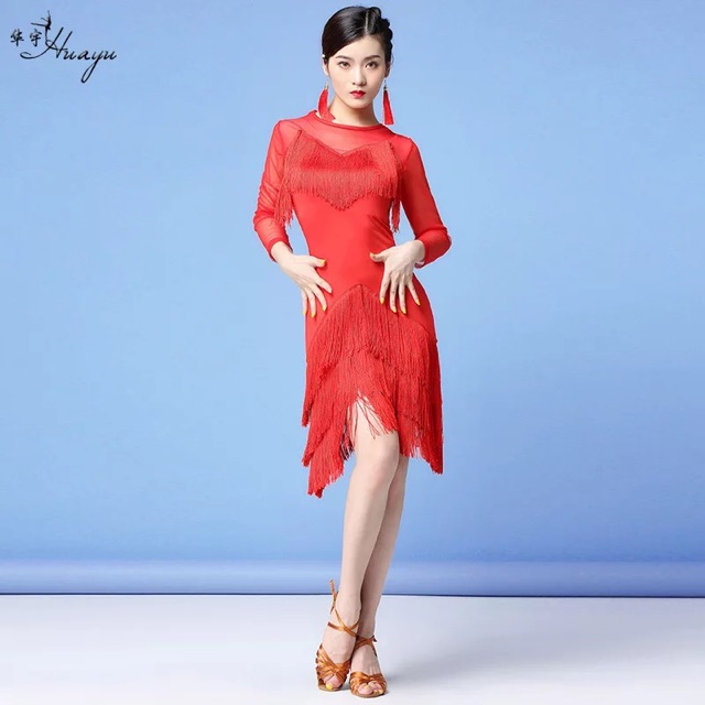 Đầm khiêu vũ latin cúp ngực