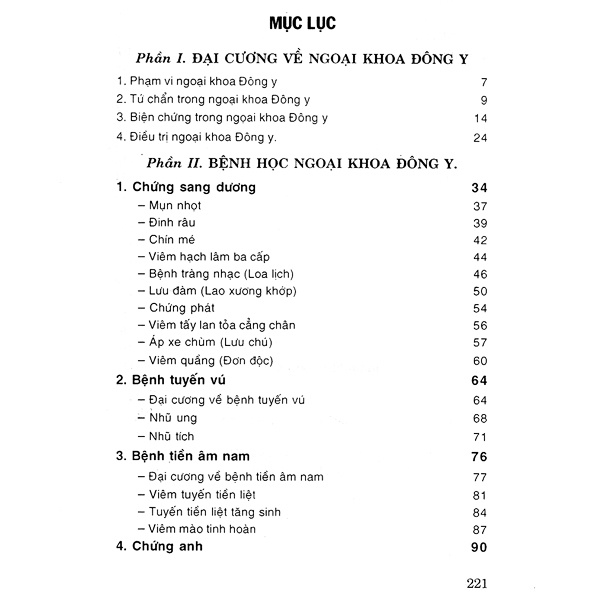 Sách - Ngoại Khoa Đông Y ( GS. BS. Trần Văn Kỳ )