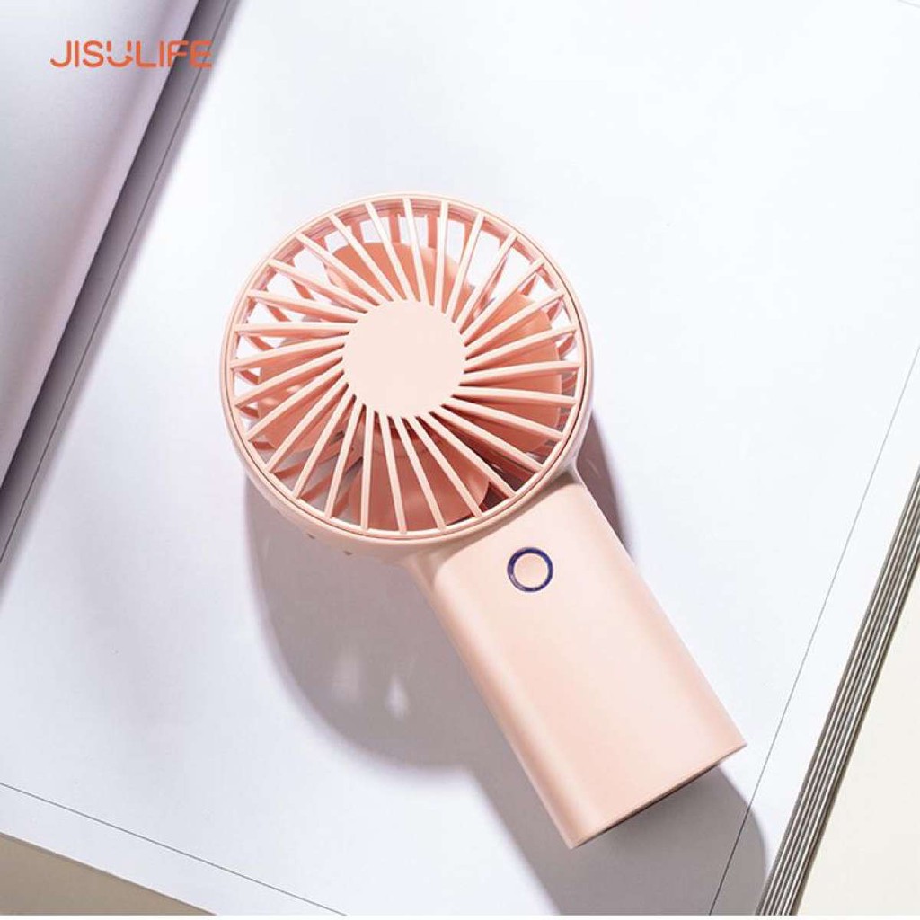 Quạt cầm tay mini khuếch tán hương thơm tinh dầu và nước hoa 3 cấp độ gió Jisulife F2B – Quạt mini USB sạc nhanh 3 giờ | BigBuy360 - bigbuy360.vn