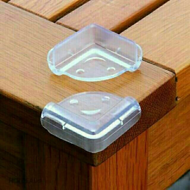 set 8 bịt góc bàn silicon mặt cười độc đáo - br00505
