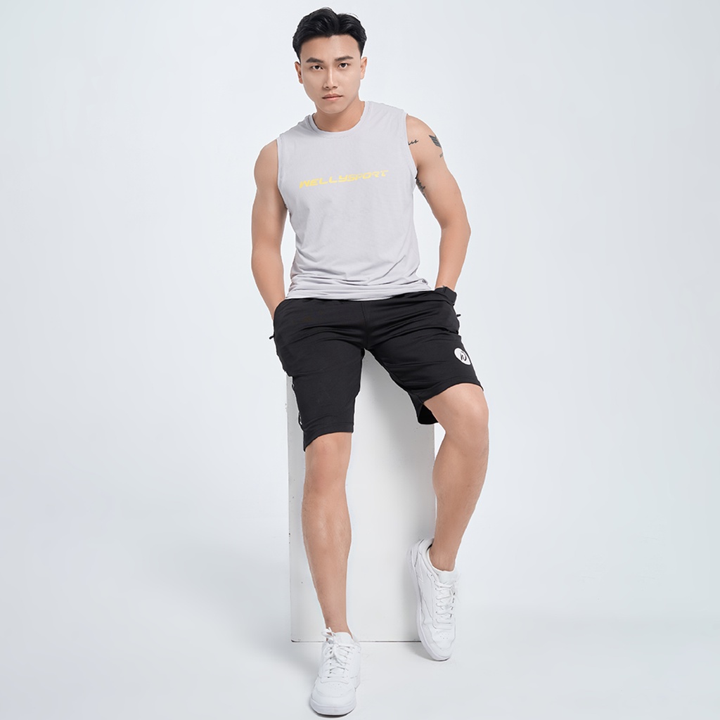 Quần short thể thao nam Welly Sport, co giãn 4 chiều thấm hút mồ hôi tốt, 3 màu thời trang mã QDN015