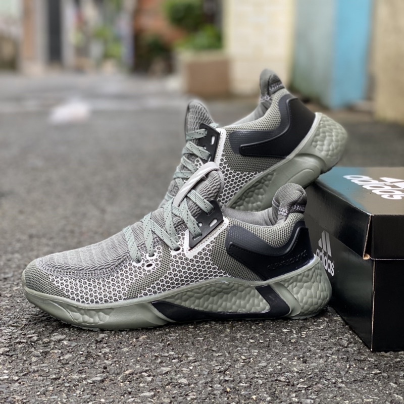 [fullbox, hình thật] Giày alphabounce xanh rêu nam