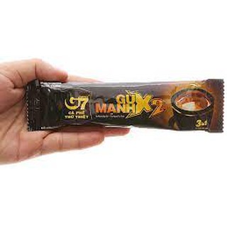 Cà phê đen G7 gu mạnh X2 300g (12 gói x 25g)