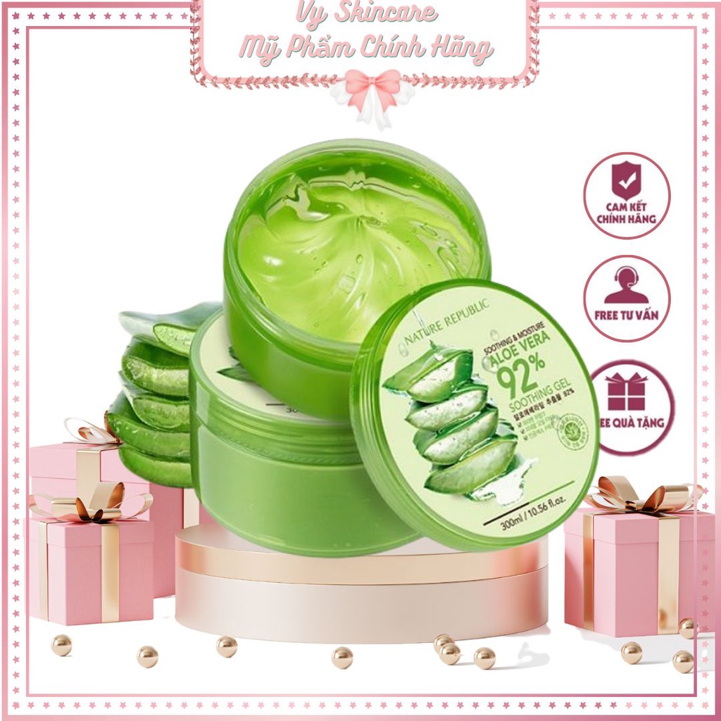 Gel Dưỡng Đa Năng Soothing & Moisture Aloe Vera 92%