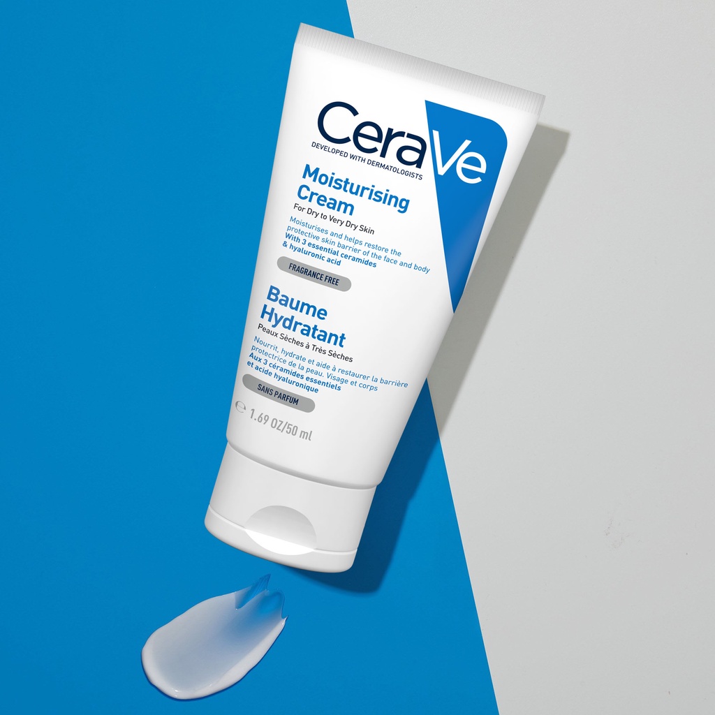 Kem Dưỡng Ẩm CeraVe Moisturising Cream Dành Cho Da Khô 50ml