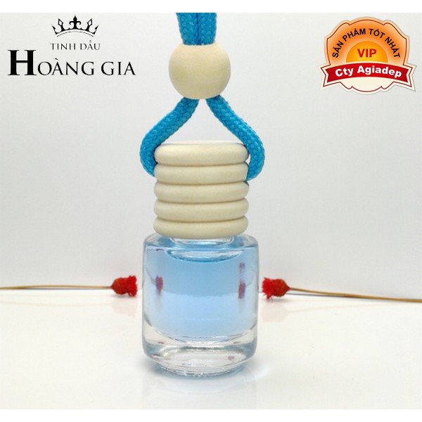 Tinh dầu thiên nhiên cao cấp Hoàng Gia (The Royal) - Bản hình trụ dây treo 5ml (trong nhà oto xe hơi) - nhiều mùi