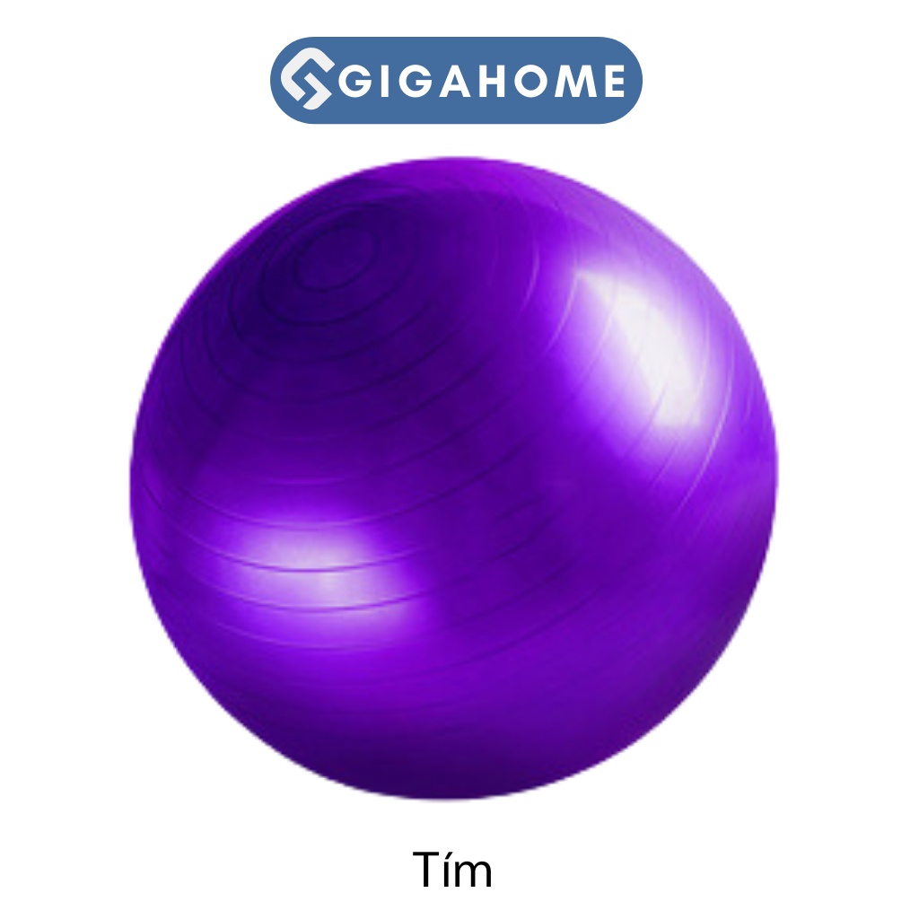Bóng Tập Yoga, Tập Gym, Pilates GIGAHOME Cap Cấp 75cm Dày 2cm Chống Nổ 5336