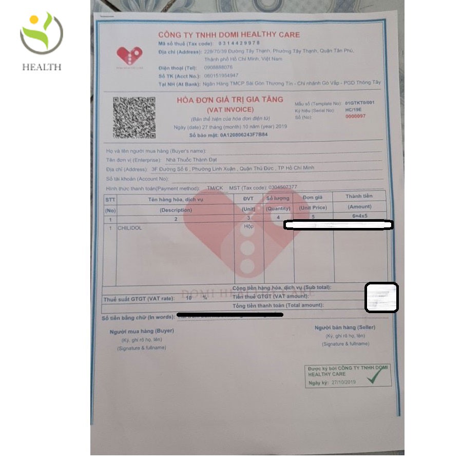Chilidol giúp giảm ho đờm đau họng khản tiếng hộp 30 viên - Healthy Pharmacy
