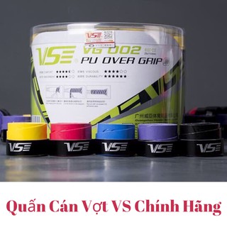 Quấn cán vợt VS dùng để quấn cán vợt tennis và quấn cán vợt cầu lông hoặc những môn thể thao khác,có 5 màu chọn lựa