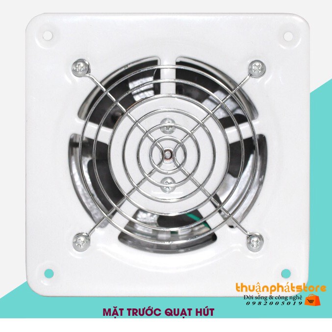 Quạt hút gió FD-100 màu trắng ( Công xuất : 25W ) hút gió nhà bếp , nhà tắm , nhà vệ sinh - ống gió đường kính 9,3cm