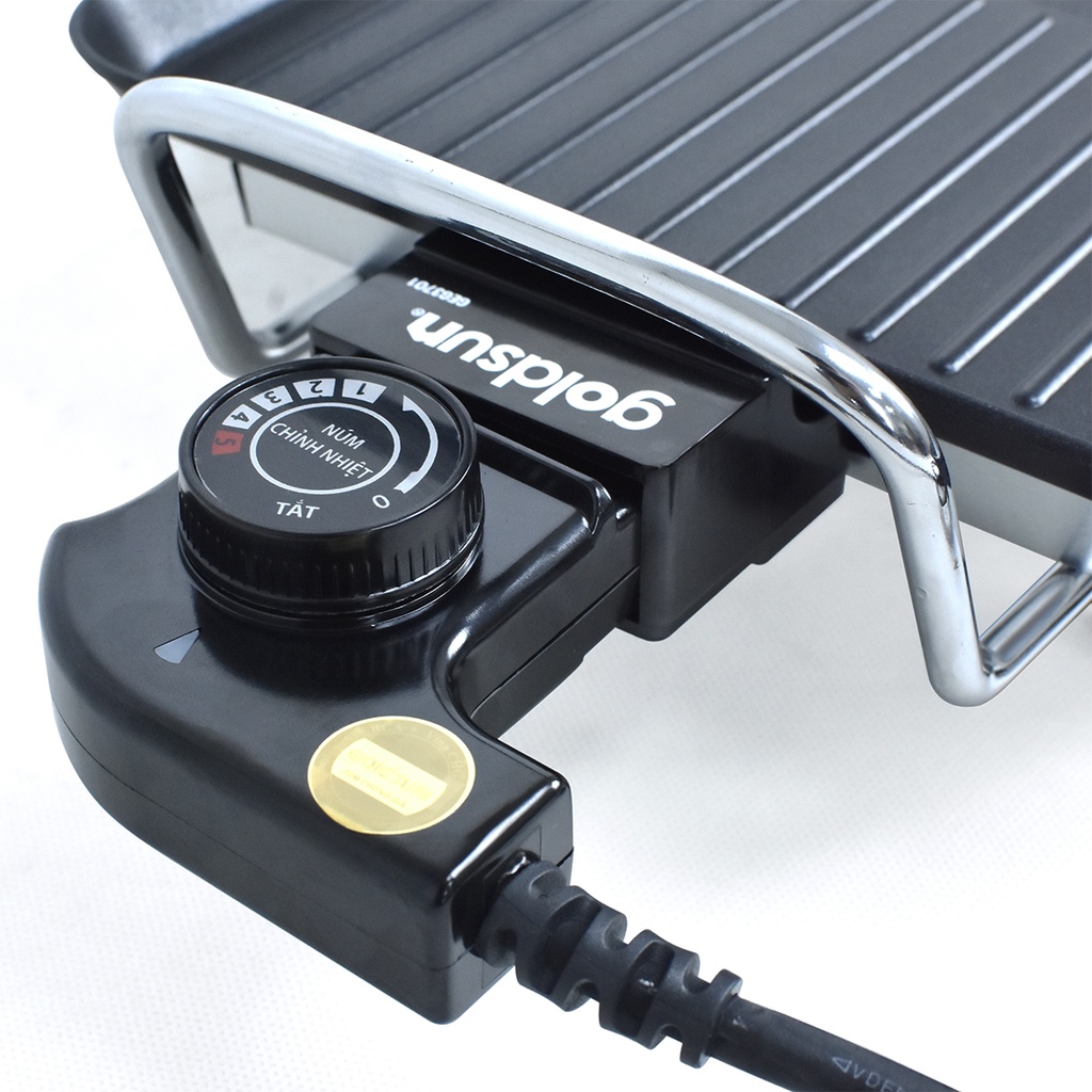 Bếp nướng điện SATO BN11 2 màu XÁM - ĐEN - giao ngẫu nhiên - Bảo hành 36 tháng