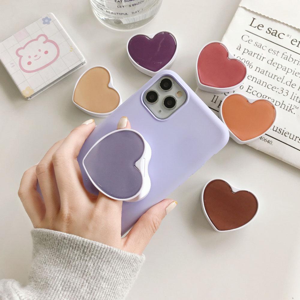 Glees Giá Đỡ Điện Thoại 3D Đa Năng Màu Trơn Có Thể Gập Lại Tiện Dụng