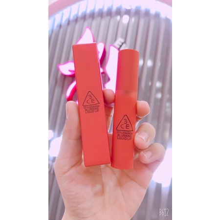 Son kem 3CE Blurring Liquid Lip Stick Around