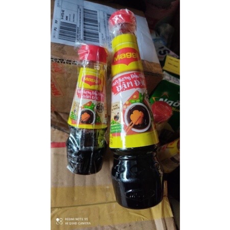 Combo 2 chai nước tương Magi đậu nành chai 300ml+100ml.