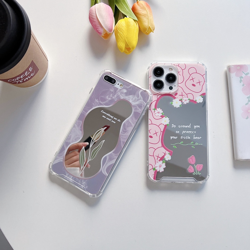 Ốp Lưng OPPO Reno 8T 8Z 8 A76 A74 A95 A57 4G 5G  A94 A52 A92 A5 2020 A9 2020 A5s A12 A31 A3s Reno 7 7Z 6 5 A16 A15 A15s A54 A53 A33 Gương Case