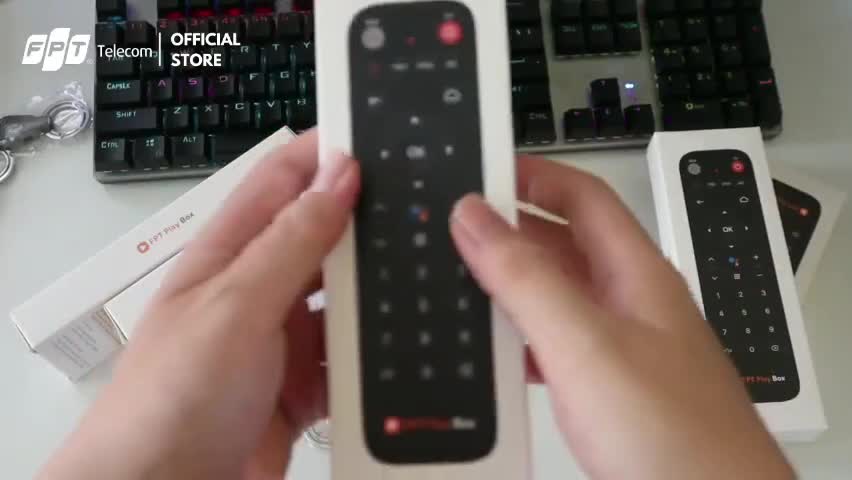 Remote FPT Play Box - Có Tính Năng Điều Khiển Giọng Nói - Kết Nối Bluetooth - Google Assistant | BigBuy360 - bigbuy360.vn
