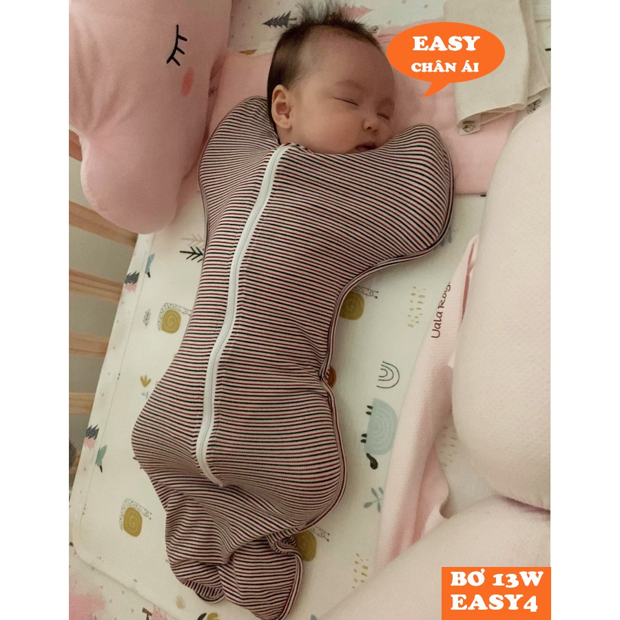 Quấn Nhộng, Nhộng Chũn Cho Bé [ XUẤT HÀN ] 100% COTTON + TẶNG Set Tất