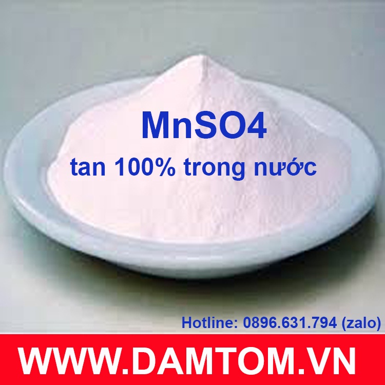 Gói 500g - Mangan sunfate, MnSO4.H2O