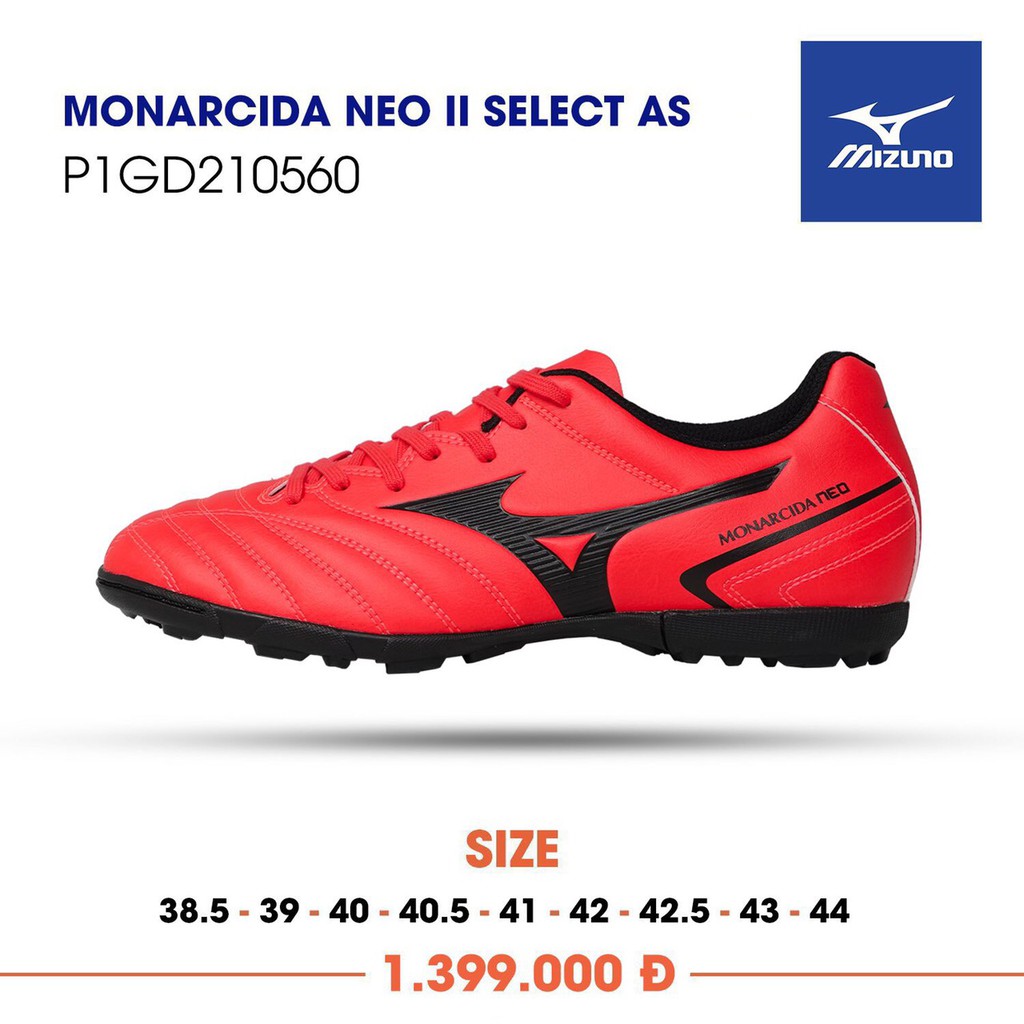 Giày Đá Bóng Mizuno MONARCIDA NEO II SELECT AS