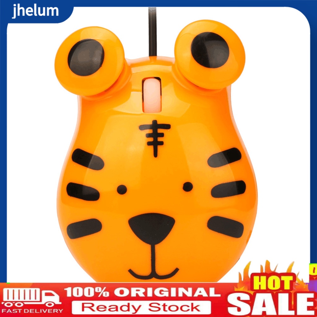 Chuột Máy Tính Dây Mini Thiết Kế 3D Dễ Thương Cho Người Lớn/Trẻ Em