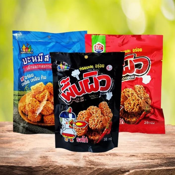 Snack Mỳ Tôm Vị Rong Biển Thái Lan - Gói To 38gr