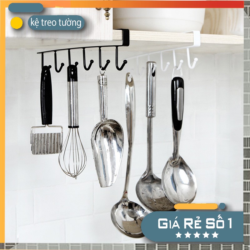 giá treo, móc treo đồ đa năng gắn kệ bếp MÃ MS6