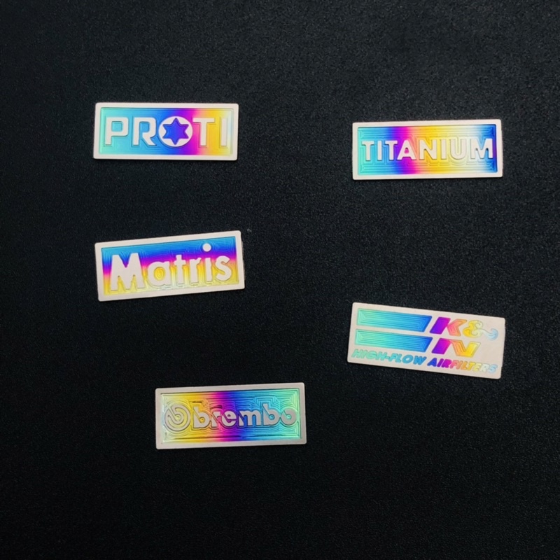 Tem Titan Dán Trang trí Xe Máy nhiều Thương Hiệu Đồ Chơi Xe