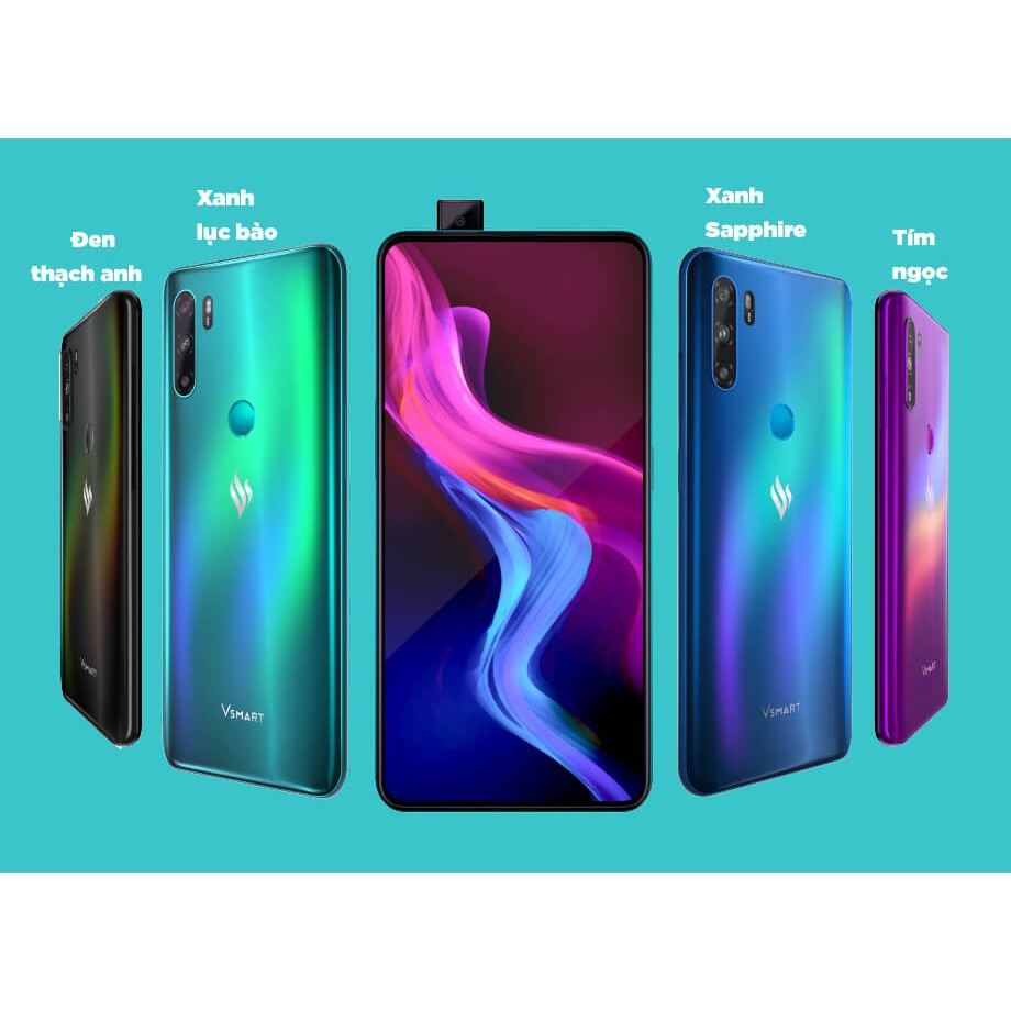 [Mã SKAMAP6 giảm 8% đơn 250k] Điện thoại Vsmart Active 3 (4GB/64GB) Hàng Mới Nguyên Hộp - Bảo Hành Chính Hãng