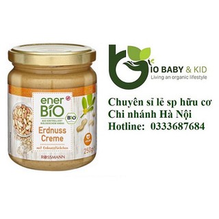 Bơ đậu phộng hữu cơ enerBiO 250g