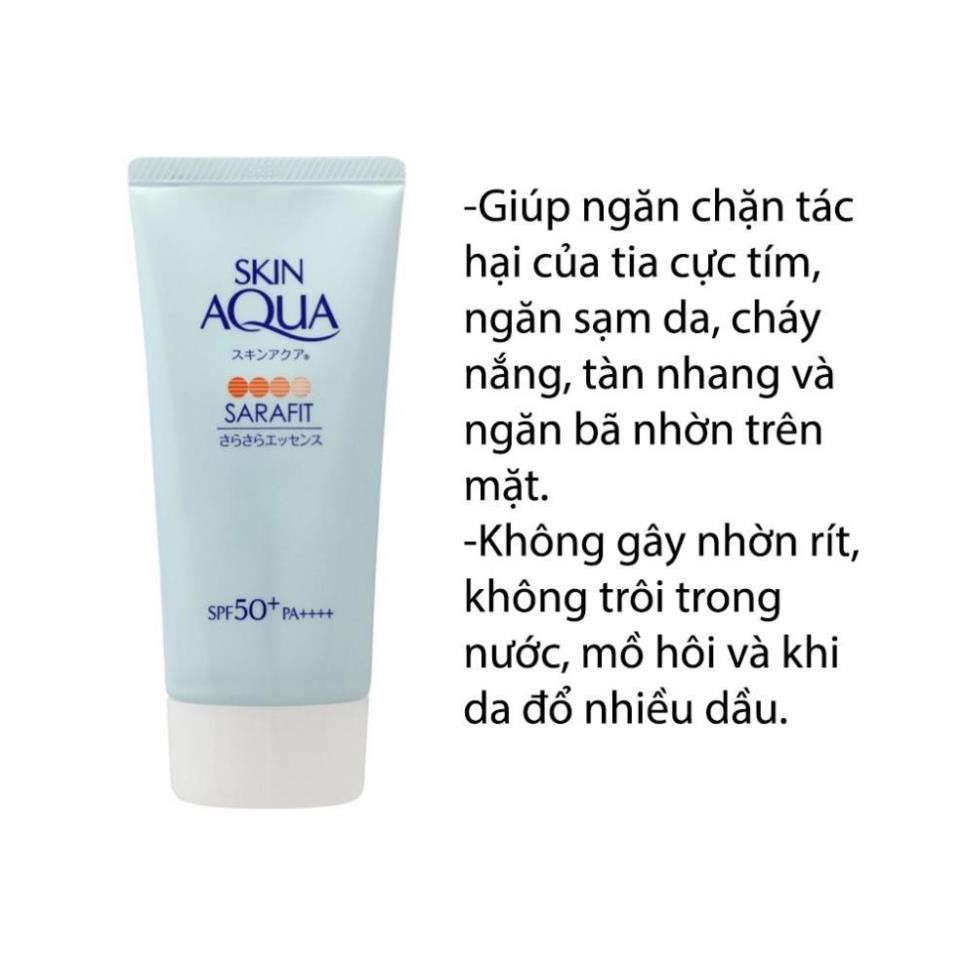 Kem Chống Nắng Skin Aqua Sarafit UV Essence SPF 50+/PA++++ 80g