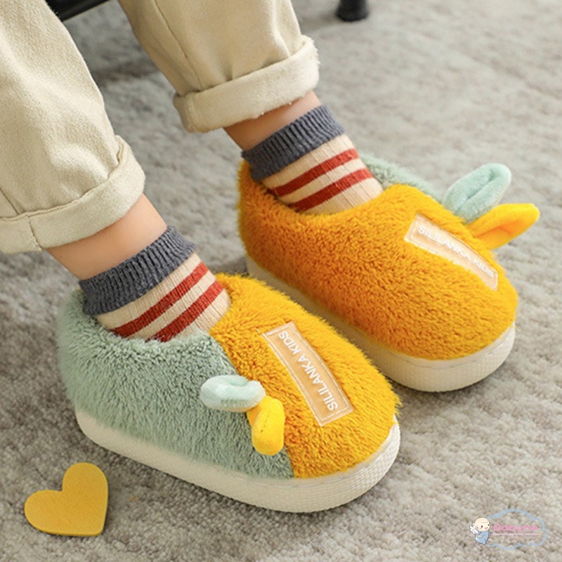 Giày Lông Ấm Áp Cho Bé Trai Và Bé Gái