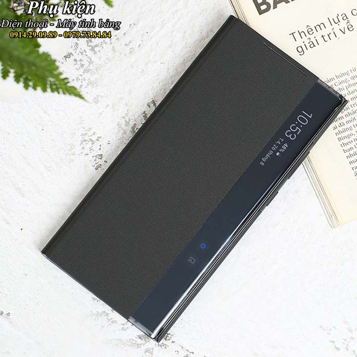 [Mã ELMSBC giảm 8% đơn 300K] Bao da Smart Clear View Cover Samsung Galaxy Note 20 Ultra/Note 20 Ultra 5G Fullbox