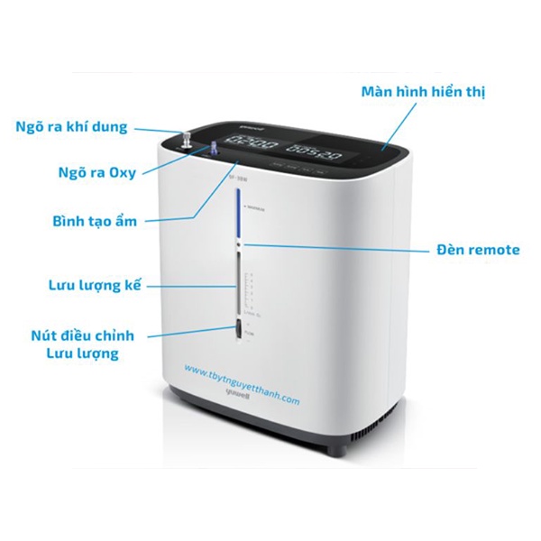Máy tạo oxy YUWELL 9F-3B(W)