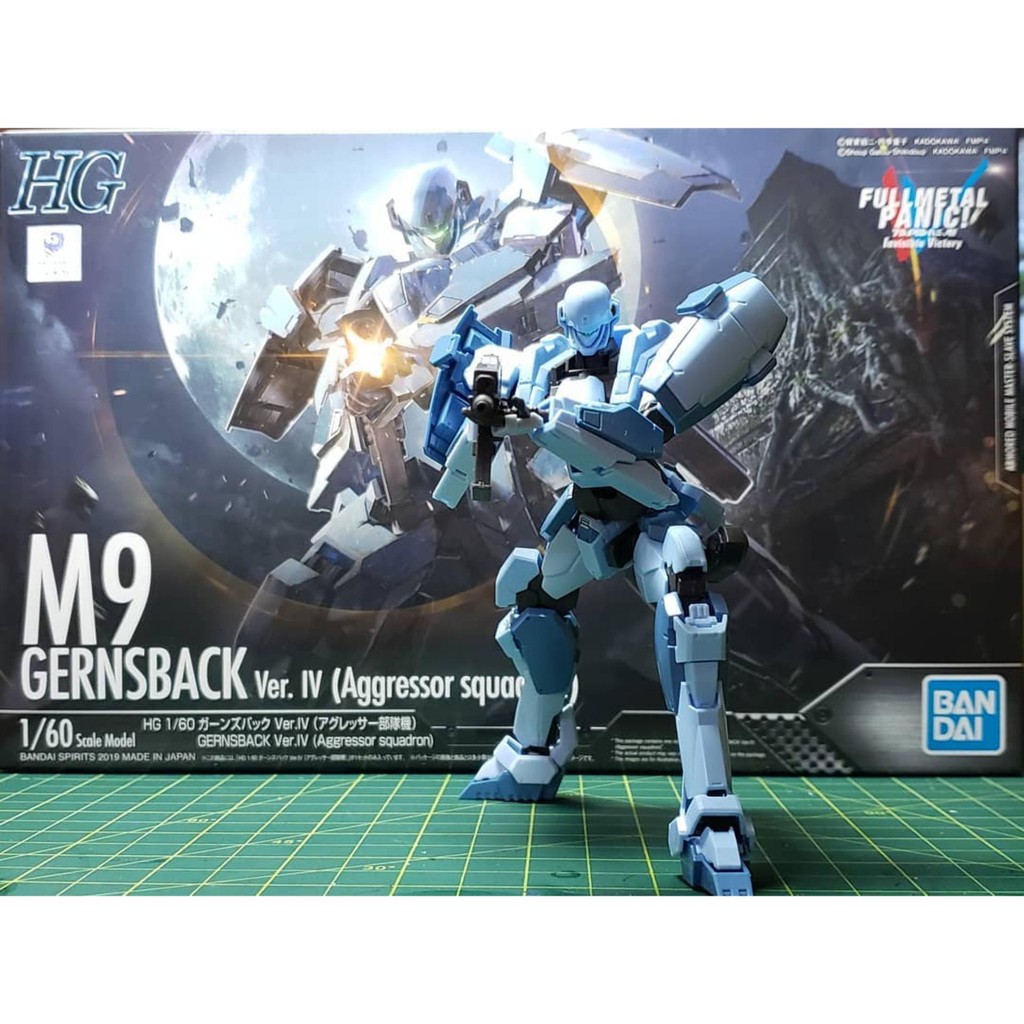 Mô hình Gundam Bandai Gunpla 1/60 HG Full Metal Panic Gernsback Ver.IV  Serie Full Metal Panic