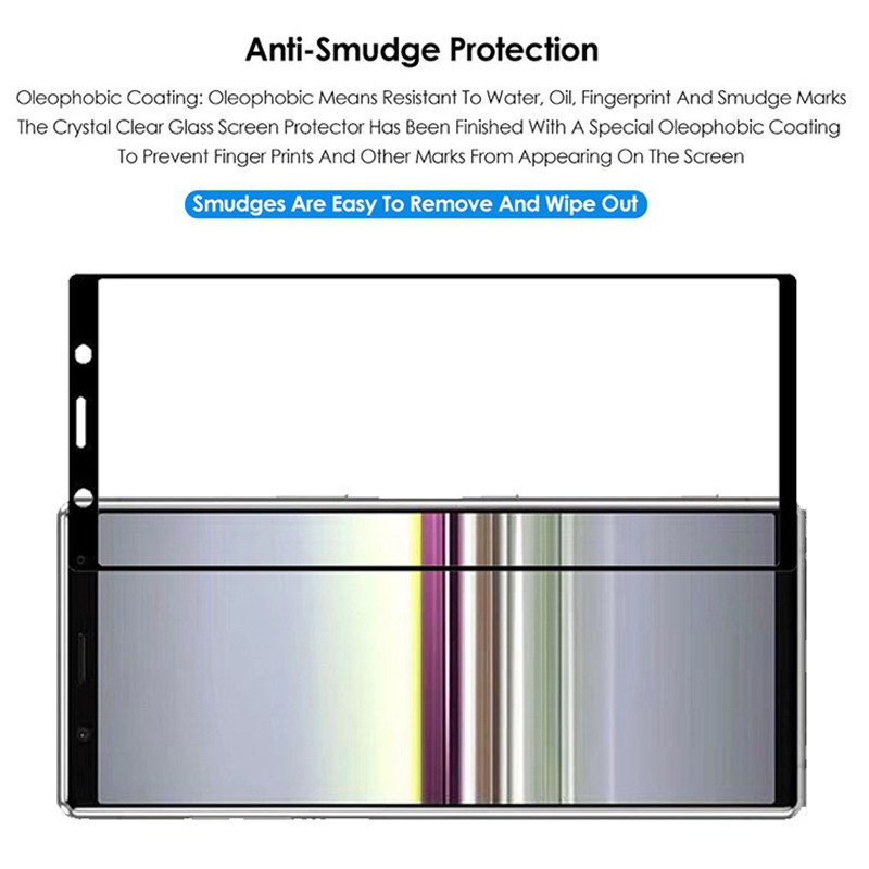 For Sony Xperia XA1 10 Plus 1 5 XZ Premium XZS XZ1 X XZ2 Compact XA XA2 Ultra Full Cover Screen Protector Tempered Glass