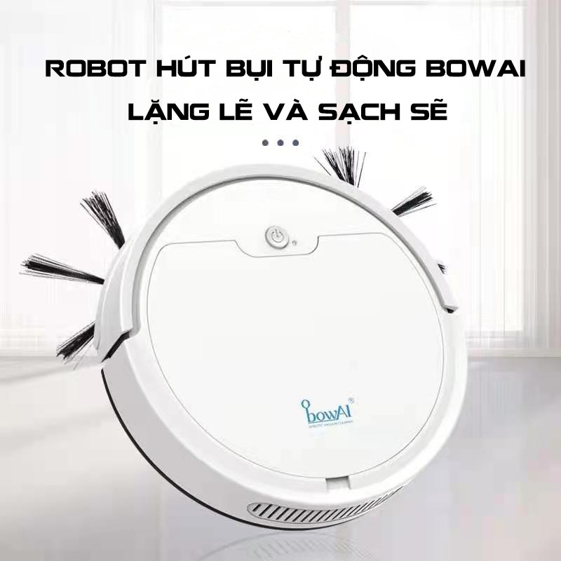 Robot Hút Bụi Tự Động Thông Minh BOWAI Máy Hút Bụi, Lau Nhà, Quét Nhà Tự Động Thông Minh ORIOKO SHOP