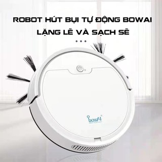 Robot hút bụi tự động thông minh bowai máy hút bụi, lau nhà, quét nhà tự động thông minh orioko shop