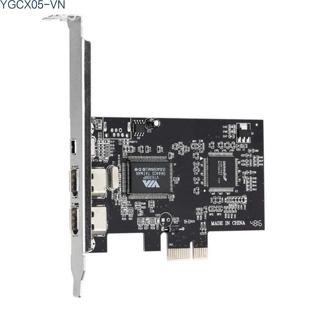 Thẻ Mở Rộng 1394a Pci-E Video Với 3 Cổng Pci-E 800 / 400 / 200 / 100mbps | BigBuy360 - bigbuy360.vn
