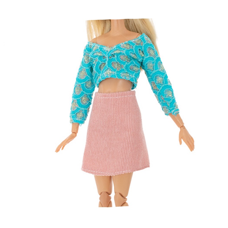 Đầm Đồ Chơi Búp Bê 30cm Thời Trang Mới