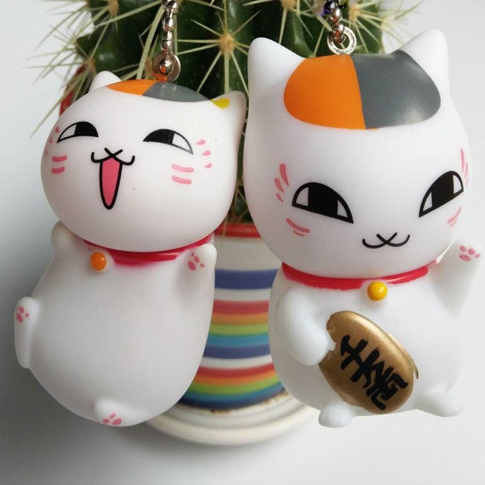 LANFY Móc Khóa Hình Mèo Natsume Yuujinchou Dễ Thương