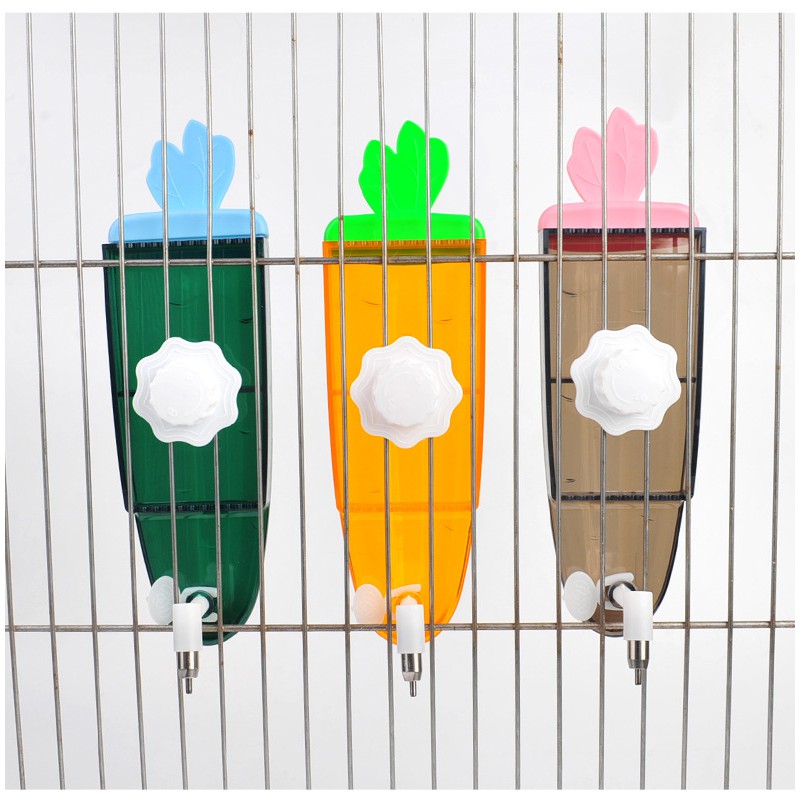 bình nước Carrot 500ml dành cho thỏ, bọ, sóc,hamster