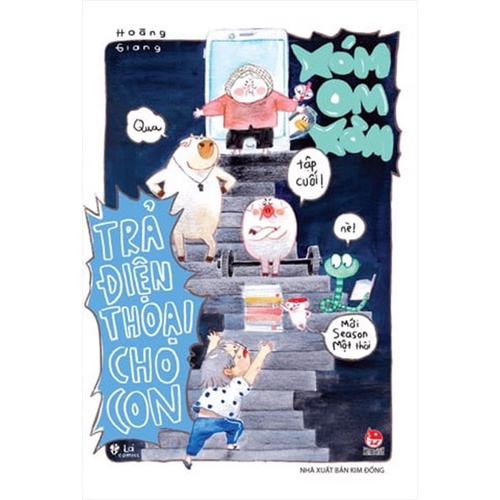 Sách Lẻ _ Xóm Òm Òm ( Tập 1 2 3 4 5 )