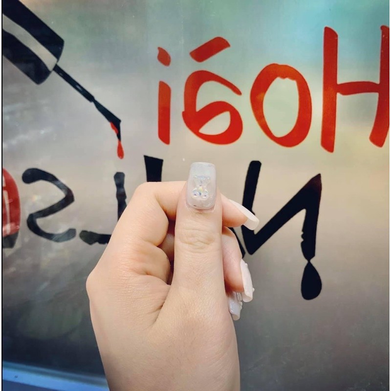 khuôn gấu hot - phụ kiện nail
