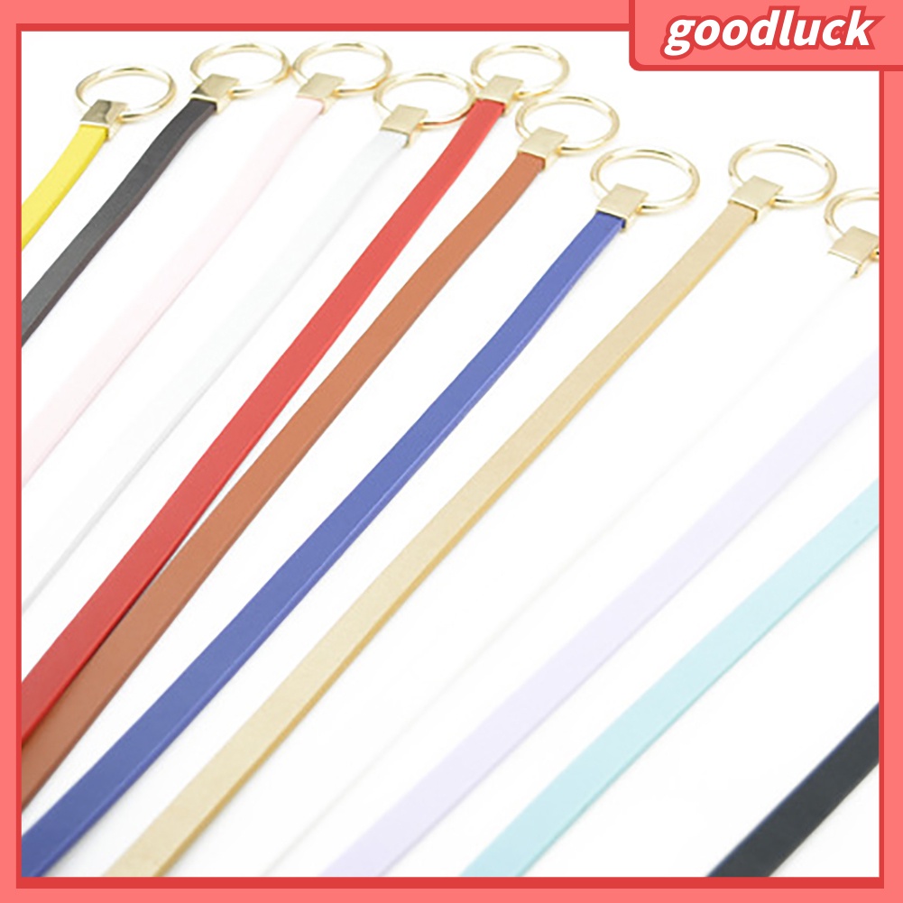 Dây nịt nữ vải giả da kiểu dáng thoải mái