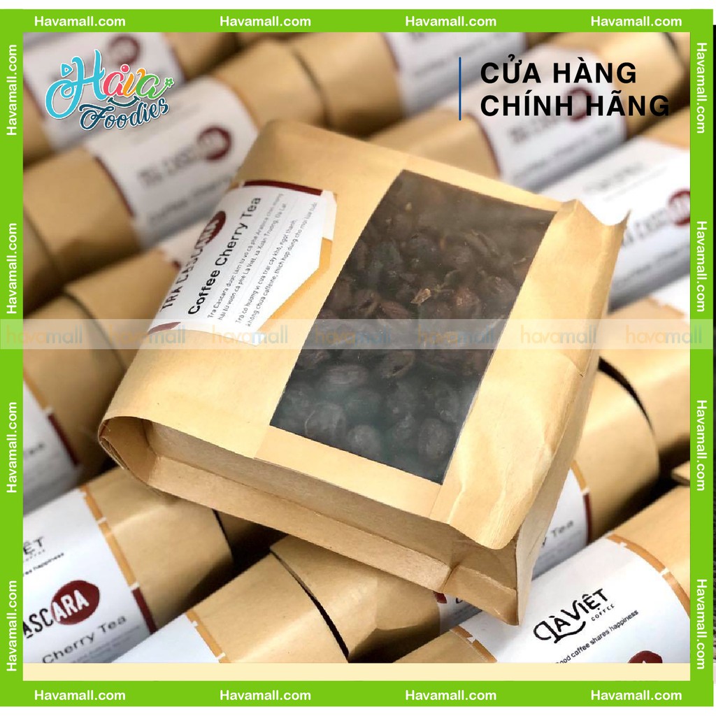 [HÀNG CHÍNH HÃNG] Trà Cascara Hương Cherry LÀ VIỆT 100gr - Coffee Cherry Tea