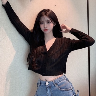 Khoác CARDIGAN CROPTOP