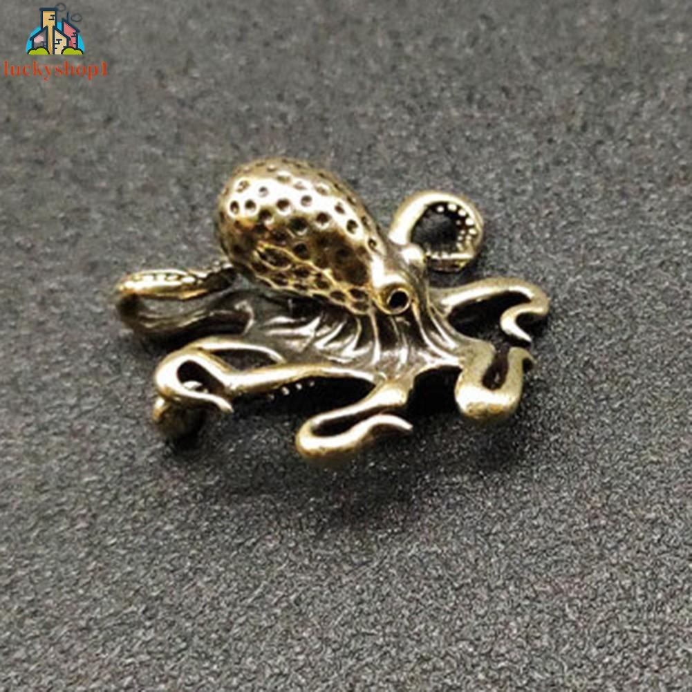 Đồ trang trí Bạch Tuộc Bằng Đồng Trang Trí Bàn Làm Việc